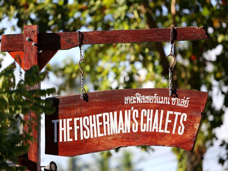 The Fisherman'S Chalet Natien Beach  Exterior photo
